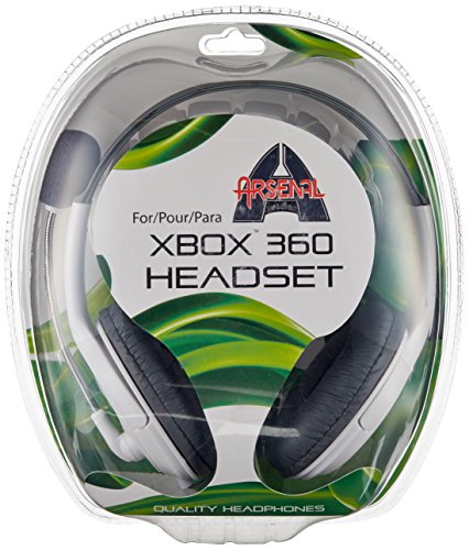 Az Arsenal Xbox 360 Fejhallgató - Fehér