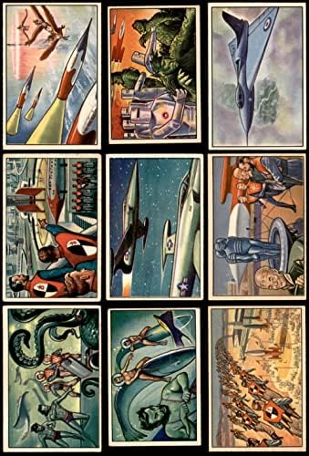 1951 Bowman Jets Rakéta, majd Űrhajósok, Teljes Készlet (Kártya) VG/EX
