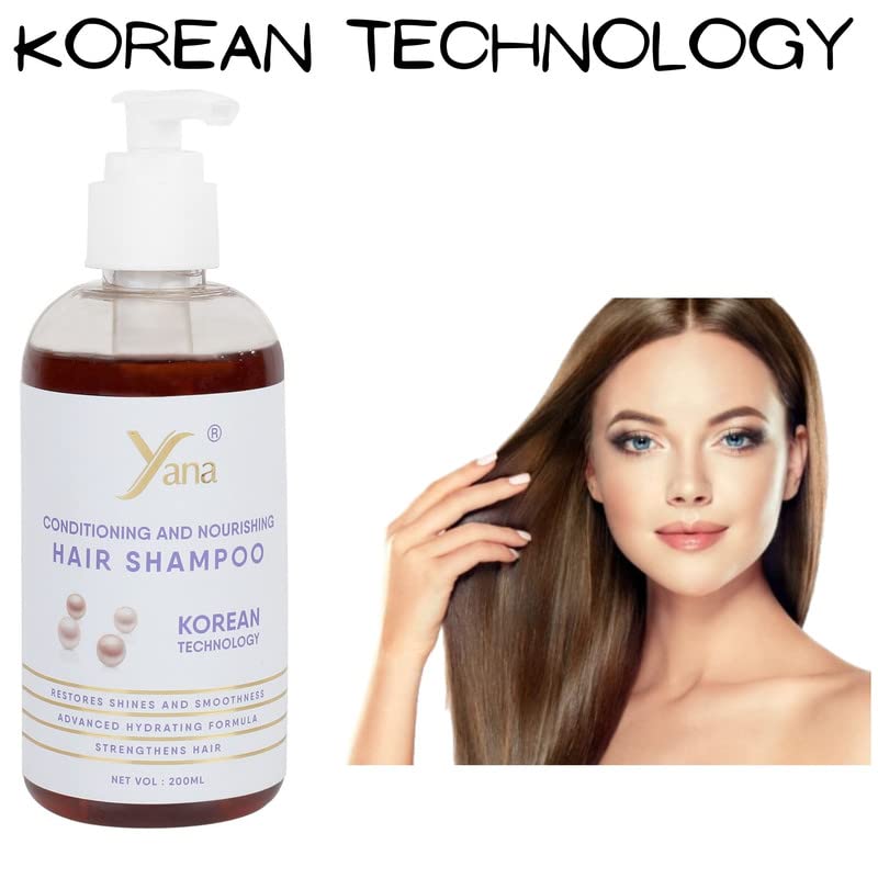 Yana Hair Sampon Koreai Technológia Korpásodás Elleni Természetes Sampon Nők
