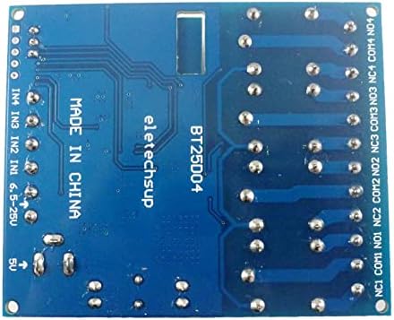 HIFASI DC 5V 12V 24V 4 csatorna iOS Android Bluetooth-Kompatibilis Kapcsolót Testület Zár Reteszelő Késedelem Pillanatnyi Többfunkciós