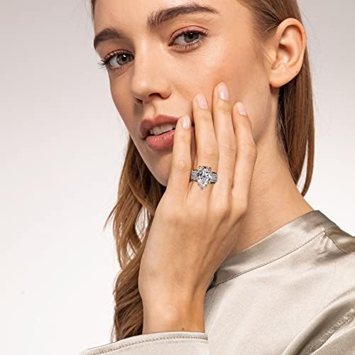 Női Gyűrű jegygyűrű Női Divat Micros Négyzetek Zircons Gyűrű a Nők Egyszerű Körte Csepp Alakú Gyémánt Gyűrű a Nők