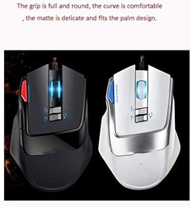 Gaming Mouse Vezetékes Asztali Számítógép, Notebook Iroda Haza Fotoelektromos Játék USB (Szín : B)