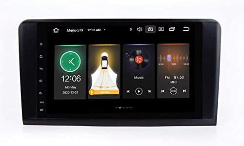 MYHALI Android Autó Sztereó Rádió Multimédia Lejátszó, a Benz ML 9in Képernyőn Érintse meg a Biztonsági Kamera ADAS DVR Kormány Irányítja