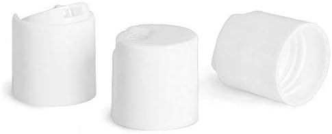 4 Uncia Cosmo Kerek Üveg, PET Műanyag Üres Újratölthető BPA-Mentes, Fehér Nyomja Le a Lemez Caps (12-es Csomag) (Rózsaszín)