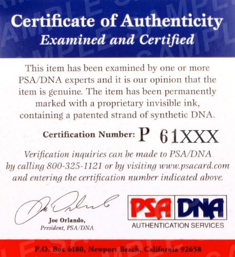 Walter Payton Dedikált hívókártya - PSA/DNS-t (Kék Tintával) - Dedikált NFL Labdarúgó-Kártyák