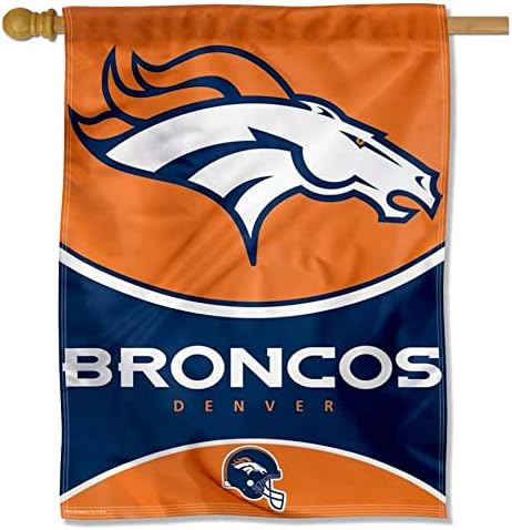 Denver Broncos Elsődleges Logó Ház Banner Zászlót