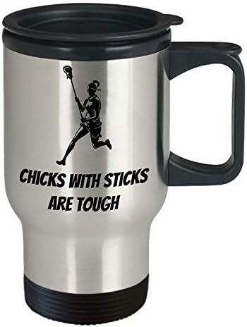 Lacrosse Kávés Bögre Legjobb Vicces Egyedi Lax személy Tea Csésze Tökéletes Ötlet, Férfiak, Nők, Csajok botokkal kemény