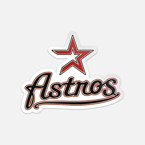 Houston Állami Baseball Vörös Csillag Astro Sport Autó Matrica Matrica 5 X 4