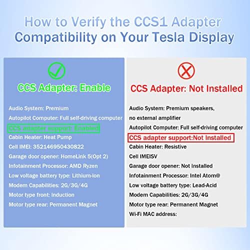 CCS1, hogy Tesla Töltő Adapter Tesla Model 3-Y S X Tartozékok Névleges 175-250KW 250A CCS Combo, hogy Tesla Adapter DC Gyors