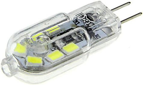 G4 LED Izzó G4 Bi-Pin-Bázis 1,5 W (20W Halogén Izzóval Egyenértékű) 12V Nappal Fehér 6000K LED-es Izzók a Táj Mennyezet Alatt