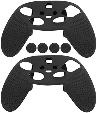Socobeta Gamepad Markolat Innovatív Könnyen tisztítható Szilikon Védelem Esetében Xbox Sorozat S/X(Fekete)