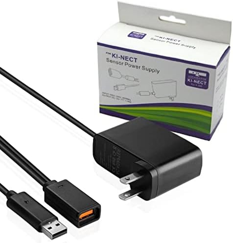 NATEFEMIN Játék Konzol Érzékelő Rendszer, USB Töltő AC Tápegység, Adapter Kábel, Xbox (360 Konzol) a Kinect Játék Tartozék