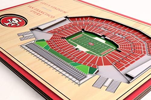 YouTheFan NFL Unisex 3D StadiumViews Asztali Kijelző