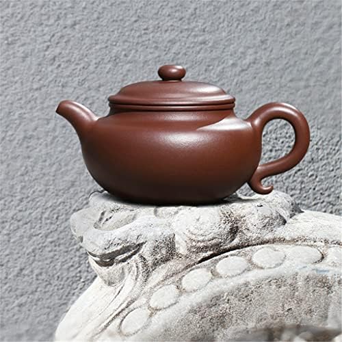 XWOZYDR Yixing híres lila agyag teáskanna kézzel készített teáskanna egyetlen pot Kínai lila agyag teás készlet eredeti érc régi lila agyag