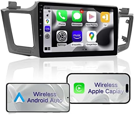 ViaBecs Android Autó Sztereó Beépített Vezeték nélküli Apple CarPlay, Android Auto, 10.2 Hüvelyk autórádió Érintőképernyőt