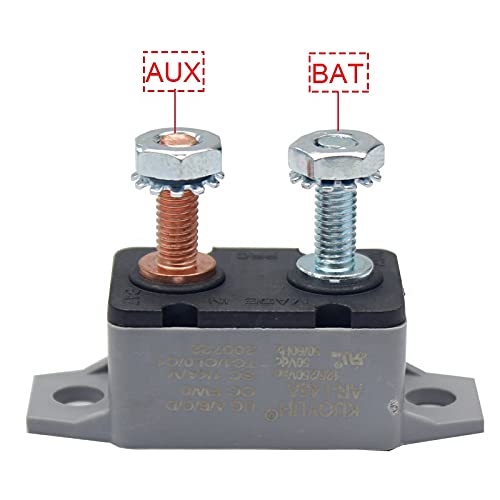 KUOYUH USA-ban 15 Amp 12/24VDC 14/28VDC AR-Sorozat, Automatikus Reset-Túlterhelés Védő Áramkör Megszakító (1 Csomag)