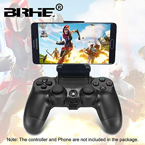 BRHE Telefon Klip PS4 Vezérlő Mobil Játék Konzol Jogosultja Állítható Állvány, Clamp Kompatibilis iPhone/iOS, Android, a Playstation4