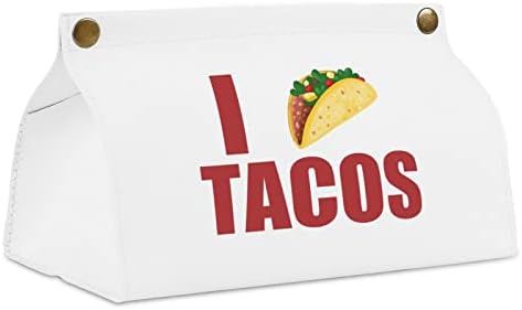 Imádom a Taco Szövet Doboz tartó Fedelét Szervező Papír Adagoló Táska Szalvéta Arc Papír Asztal Fürdőszoba, Konyha, Autók