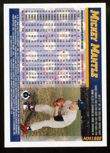 Mickey Mantle 98 Kártya 2006 Topps Köpeny Gyűjtemény 1998 - Asztalon Baseball Kártyák