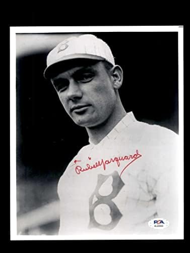Rube Marquard PSA DNS Aláírt 8x10 Fotó Autogramot Dodgers - Dedikált MLB Fotók