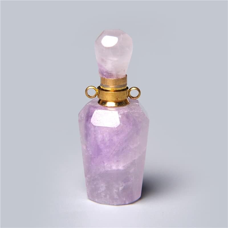 HJKOGH Parfümös Üveg Medál Nyaklánc Ékszer Készítés illóolaj Diffúzor Természetes Kő, Üveg Medál