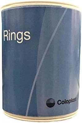 Coloplast Bőr Barrier Gyűrűk 3/4 Gázcserenyílás Megnyitása, Puha, Rugalmas, Gyűrű alakú Hydrocolloid Gát (Doboz 30 Minden)