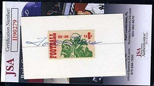 Tom Félelmek SZÖVETSÉG Coa Kézzel Aláírt 1969-Es Labdarúgó-Bélyeg Kijelző Autogram - Dedikált Focilabda