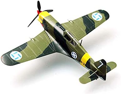 Könnyű Modell MS 406 finn légierő 1/72 Repülőgép Kész Gép Nem fröccsöntött