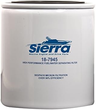 Sierra Nemzetközi 18-7945 10 Mikron Üzemanyag-Víz Elválasztó Szűrő Mercury/MerCruiser, valamint a Yamaha