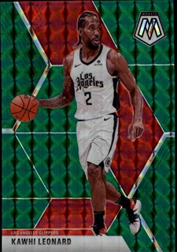 2019-20 Panini Mozaik Zöld 78 Kawhi Leonard Los Angeles Clippers NBA Kosárlabda Trading Card