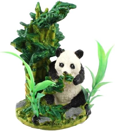 JARDIN Gyanta Panda Bambusz Fű Tervezés, Akvárium Dísz, 4.7 Hüvelykes