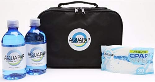 AQUAPAP 16.9 Uncia 6 Pack Gőz Desztillált CPAP Víz | 2-3 Éjszaka egy Üveg | a Resmed Gépek