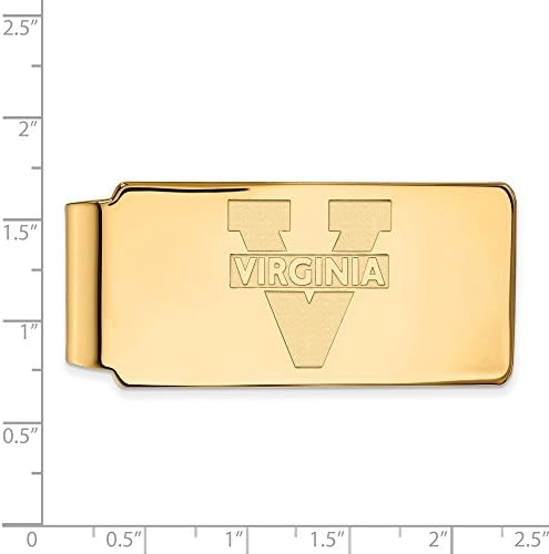 Virginia pénzcsipesz (10k Sárga Arany)