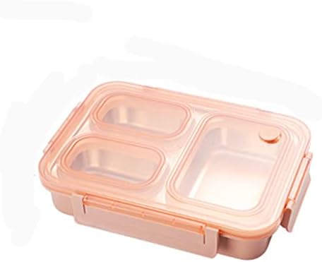 MJWDP Rozsdamentes acél ebédet partíció ebédet felnőtt mikrohullámú sütő irodai dolgozó, uzsonnás doboz, konyhai eszközöket (Szín