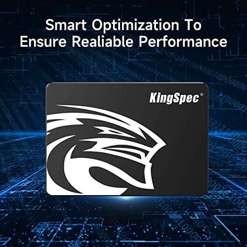KingSpec 2TB SATA III SSD, 2.5 SATA SSD 6 gb/s 2 tb-os SSD-t, a Belső szilárdtestalapú Meghajtó 3D-s NAND Belső Merevlemez, (MAX olvasási/Írási