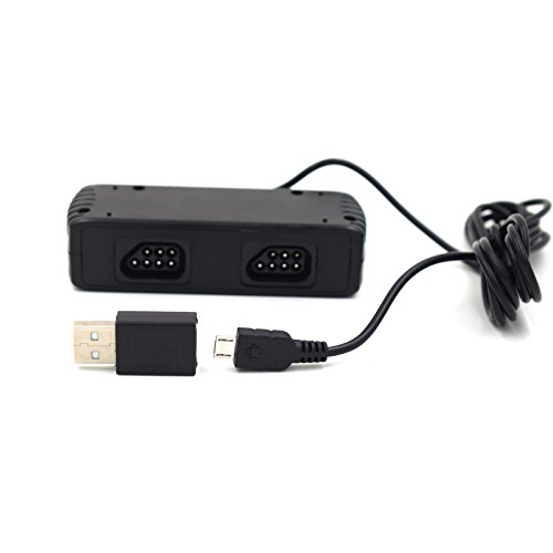 YISHDA NES Vezérlő PC USB Átalakító Adapter Windows & Mac - Dual Port, Fekete