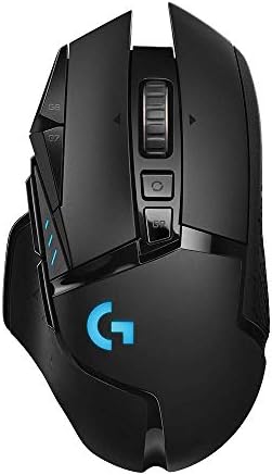 Logitech G G935 Át Fül Vezeték Nélküli Fülhallgató, Fekete & Logitech G G502 Lightspeed Vezeték Nélküli 11 Gombra Gaming