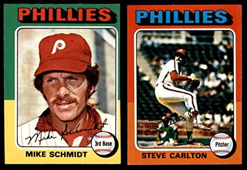 1975 O-Pee-Chee Philadelphia Phillies Közelében Csapat készen áll Philadelphia Phillies (Set) VG/EX+ Phillies