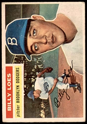1956 Topps 270 Billy Loes Brooklyn Dodgers (Baseball Kártya) FAIR Dodgers