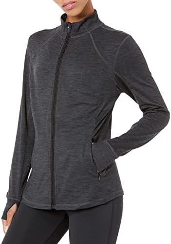 Essentials Női Csiszolt Tech Szakaszon Teljes Zip jacket (Elérhető a Plus Size)