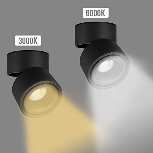 Vrnzau LED Mennyezeti Spotlámpa - Fali Lámpa 360°Állítható Mennyezeti Mélysugárzó CSŐ Világítás LED Fali Lámpa, vagy Spot