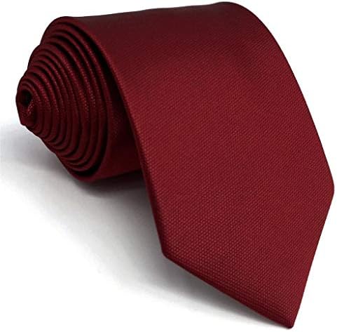 SHLAX&SZÁRNY egyszínű Vörös Bordó Esküvői Selyem Nyakkendőt a Férfiak Klasszikus Kapcsolatok