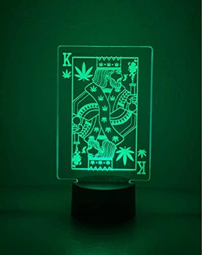 420 Levél 3D-s LED-es asztali Lámpa Éjszakai Fény Optikai Vizuális Illúzió lakberendezés Világítás