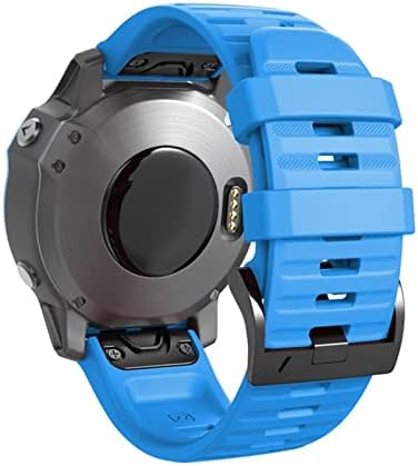 ILAZI 26 22mm Quick Fit Watchband A Garmin Fenix 7 7X 6X 6Pro Watch Szilikon Easy Fit Csukló Heveder Zenekar A Fenix 5X 5 3 3HR 935 945