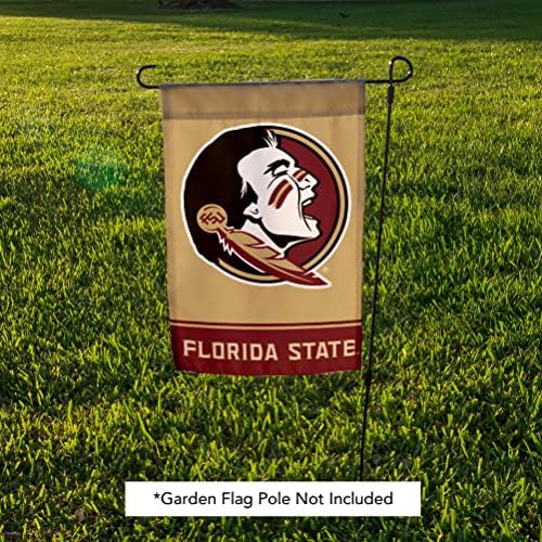 Floridai Állami Egyetem Kert Zászló seminole-k FSU Banner Poliészter (Tervezés B)