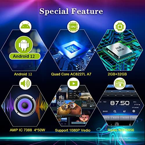 Wizanic Android 10 autórádió Ford Focus 2012-2018, 10.4 - os IPS Érintőképernyő, fejegység Autó Hifi az Apple Carplay &