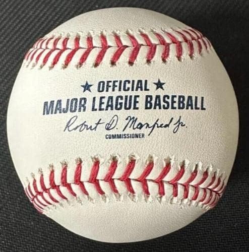 Joe Torre Aláírt Auto Hall Of Fame Baseball Szövetség Tanúja *York Yankees* - Dedikált Baseball