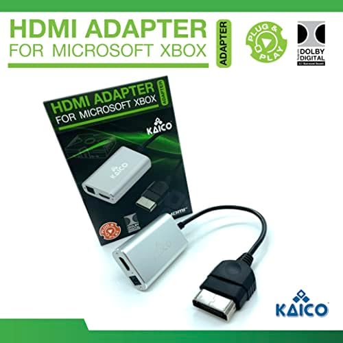 Kaico Eredeti Xbox-HDMI Átalakító - Dolby Digital 5.1 keresztül Optikai Port - HD Link Kábel OG Xbox - Xbox-HDMI - Kompatibilis