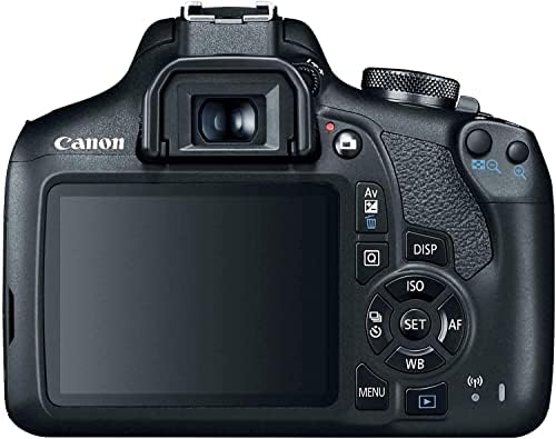 Canon EOS Rebel T7 DSLR Fényképezőgép Csomag Canon EF-S 18-55mm f/3.5-5.6 is II Objektív + 2X 32 gb-os Memória Kártya + Szűrők