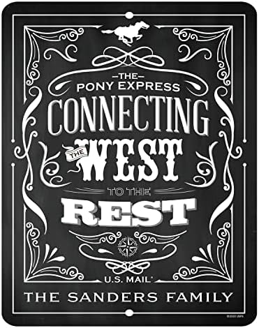 Minta Pop - Személyre szabott Csatlakoztatása a Nyugat, hogy a Többi Fém Tábla - Egyesült Államok Postai Szolgáltatás Pony Express
